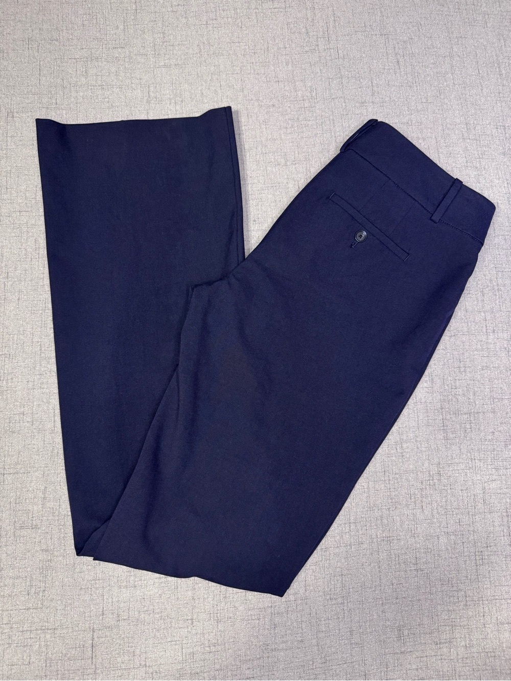 LOFT Julie Trouser Pant Dress Pants Navy Blue Size 6T 6 Tall - Picture 8 of 12